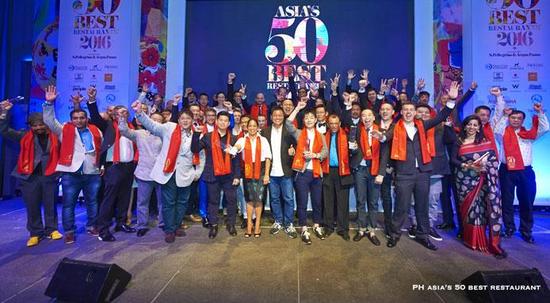亞洲50最佳餐廳榜單揭曉，競技平臺(tái)助益成長