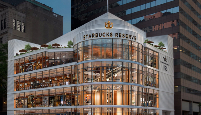 光中國同店銷售就增了 7%，星巴克重申全球開 12000 家新店的小目標(biāo)|餐飲界