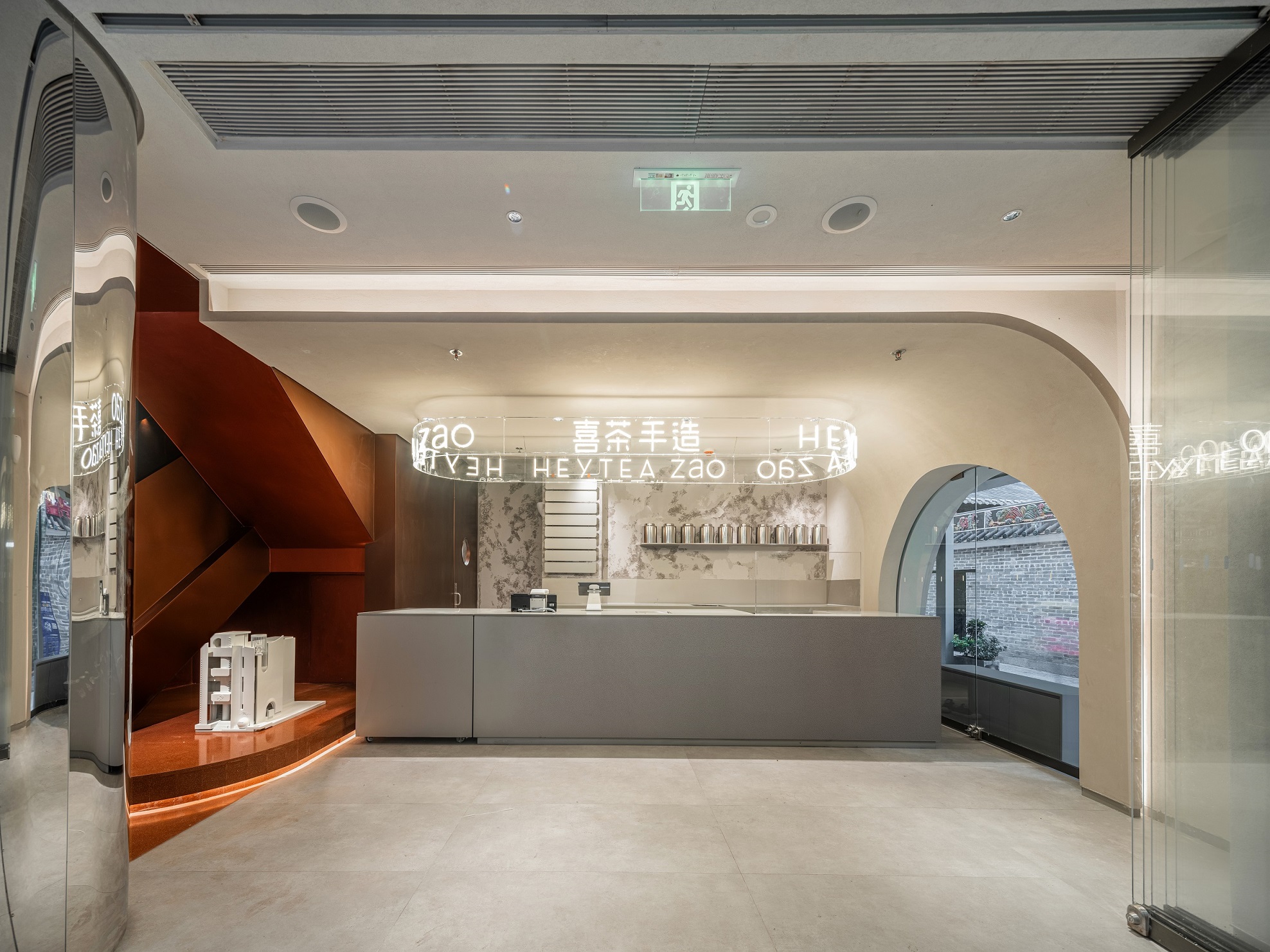 重新定義靈感茶飲空間，喜茶全球首家手造店落戶深圳南頭古城！|餐飲界