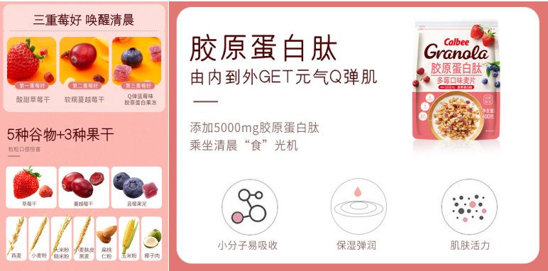 開啟麥片新時(shí)代，卡樂比麥片新品添加膠原蛋白肽