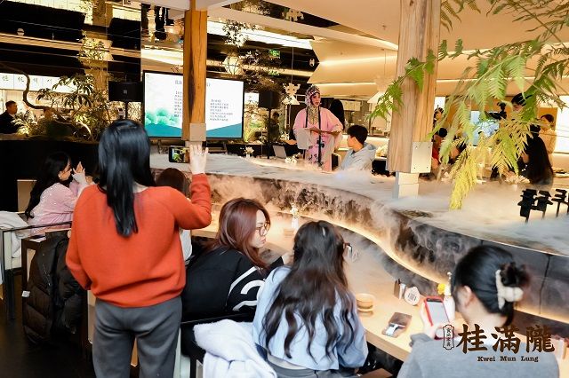 桂滿隴「江南流水席」登陸上海西岸夢中心：一席流水宴，半部江南史