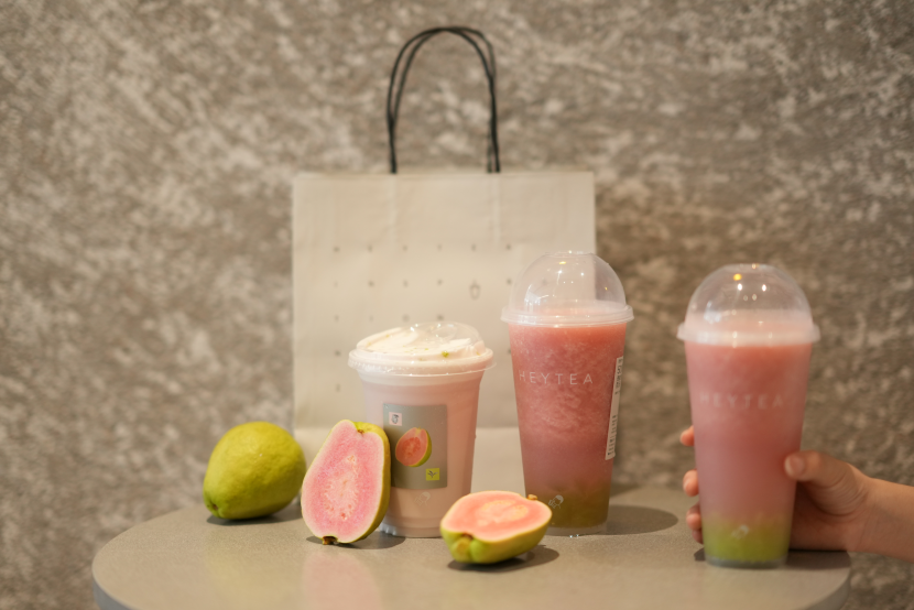 喜茶芭樂(lè)系列應(yīng)季切換紅心芭樂(lè),持續(xù)帶來(lái)差異化的風(fēng)味創(chuàng)新
